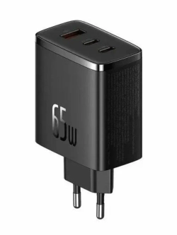 Сетевой адаптер - зарядка Базеус GaN 5 Pro 65w для iPhone 16