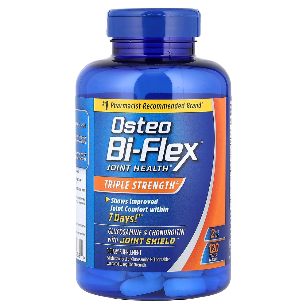 Osteo Bi-Flex, Glucosamine Chondroitin with 5-Loxin Advanced Joint Care, Утроенная сила, 120 каплетов