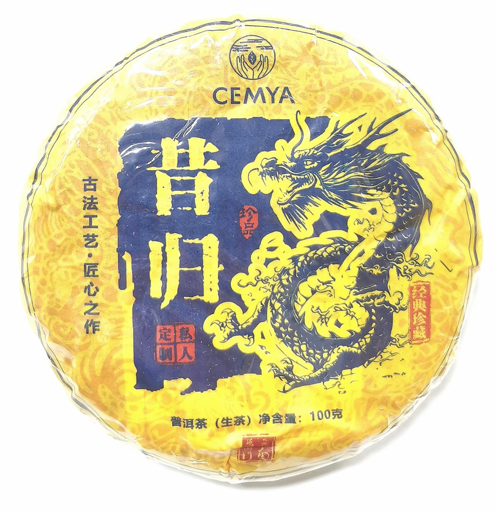 Чай китайский Cemya Шен Пуэр Си Гуи 100 гр блин