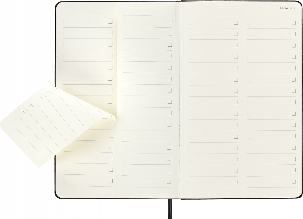 Блокнот в линейку Moleskine PROFESSIONAL (PROPFNTB3HBK) 13x21 см, 240 стр., твердая обложка, черный