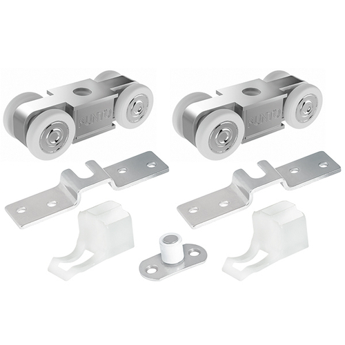 Комплект роликов для раздвижных дверей Пунто Soft LINE 55/4 (гарантия - 12 месяцев)