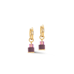 Серьги Coeur de Lion Purple-Red 4712/21-0803