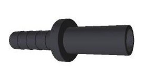 KVL1047A UNOX НАСАДКА НА ТРУБКУ Ø6 + ТЕРМИНАЛ Ø8, 1 ШТ || Ø6 PIPE HOLDER+Ø8 JG TERMINAL 10 PCS KIT