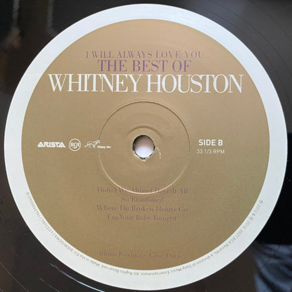 Whitney Houston / I Will Always Love You: The Best Of Whitney Houston (2LP)