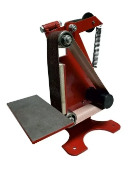 Гриндер шлифовальный станок ленточный/Ленточный Гриндер для УШМ 3-х роликовый СГ-02