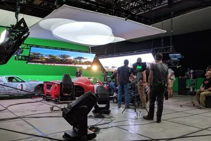 Приборы SolaFrame на съемках фильма "Ford против Ferrari"