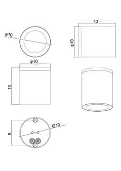 Уличный потолочный светильник Arte Lamp