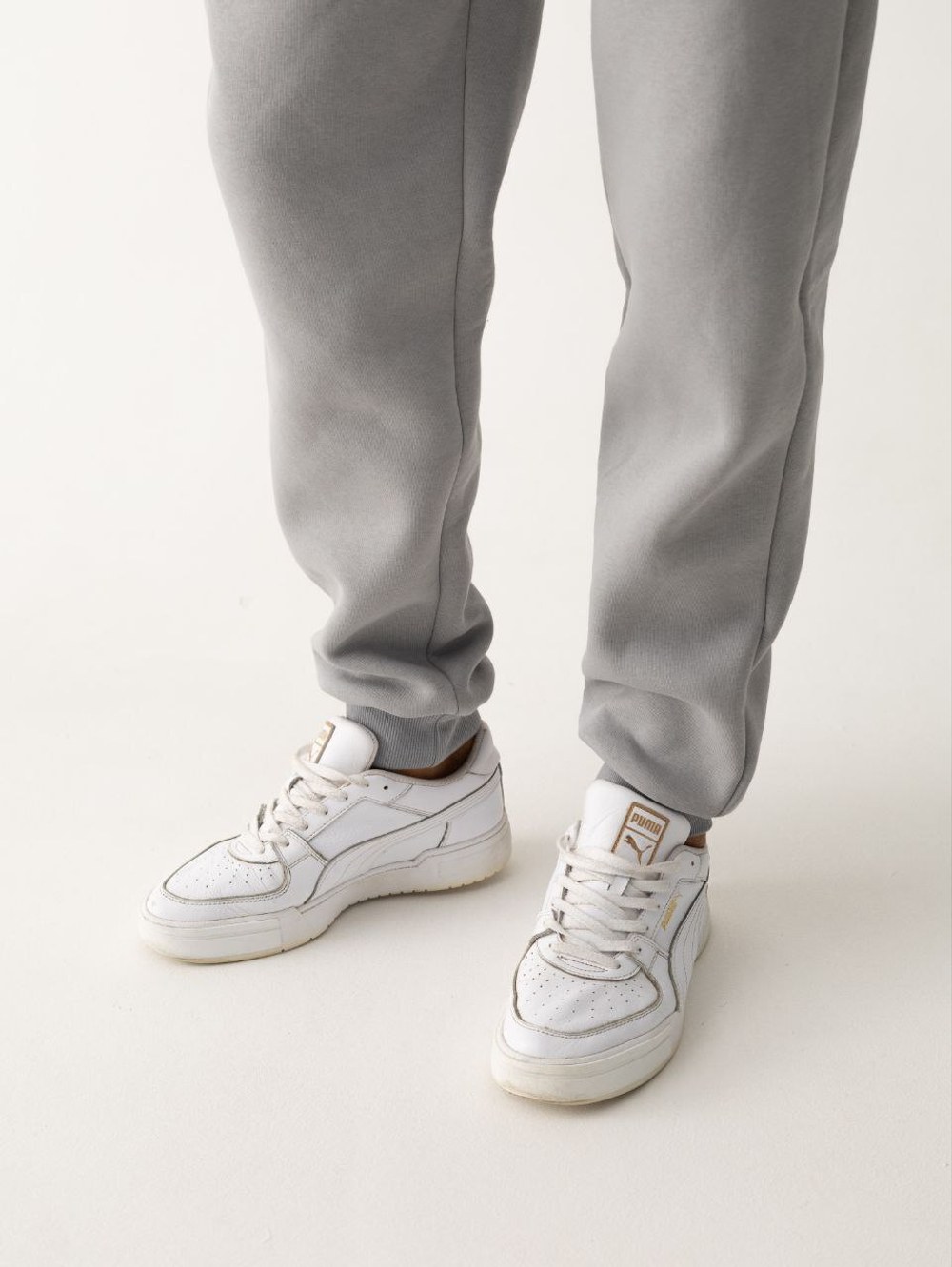 Брюки спортивные мужские теплые. Грей