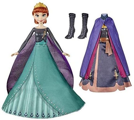 Kukla Disney&#39;s Frozen 2 Anna&#39;s Queen Transformation Doll Frozen II