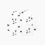 Лонгслив оверсайз Mjölk Голубика, уценка