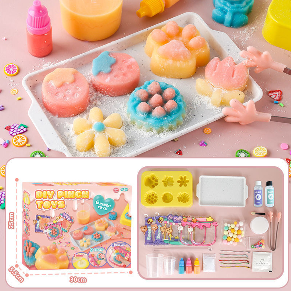 Творческий набор "DIY PINCH TOYS"