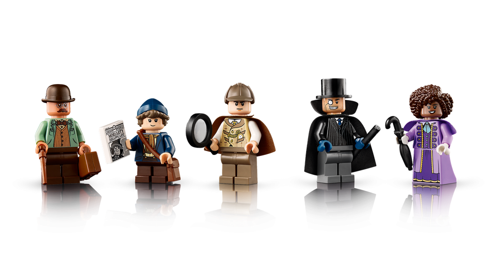 Конструктор Лего айконс Шерлок Холмс Книжный уголок 10351 | LEGO Icons Sherlock Holmes Book Nook 10351 1359 деталей 18+