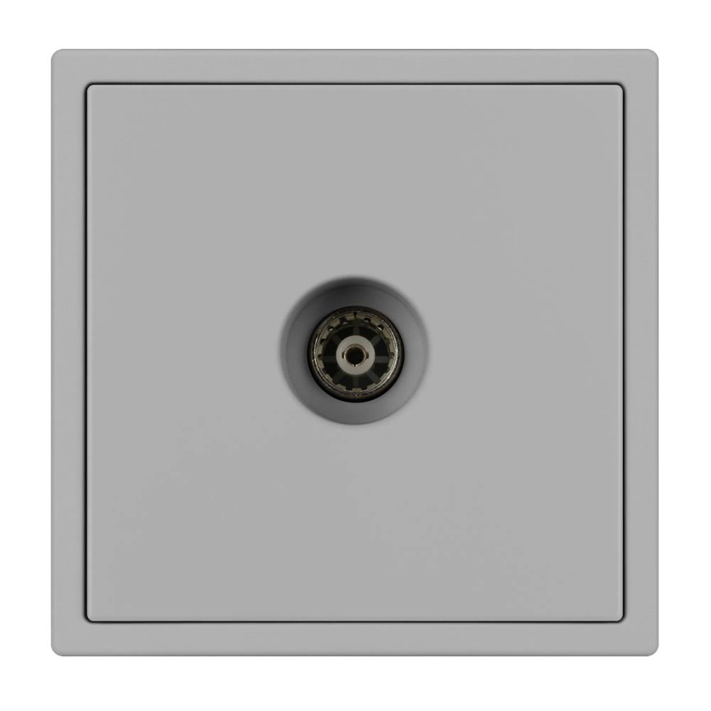 Механизм телевизионной розетки SCT-NOBE-MTV1-SFPL-IS (Arlight, Никель) 061896