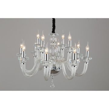 Люстра подвесная OML-89303-12 хром Scalea Omnilux