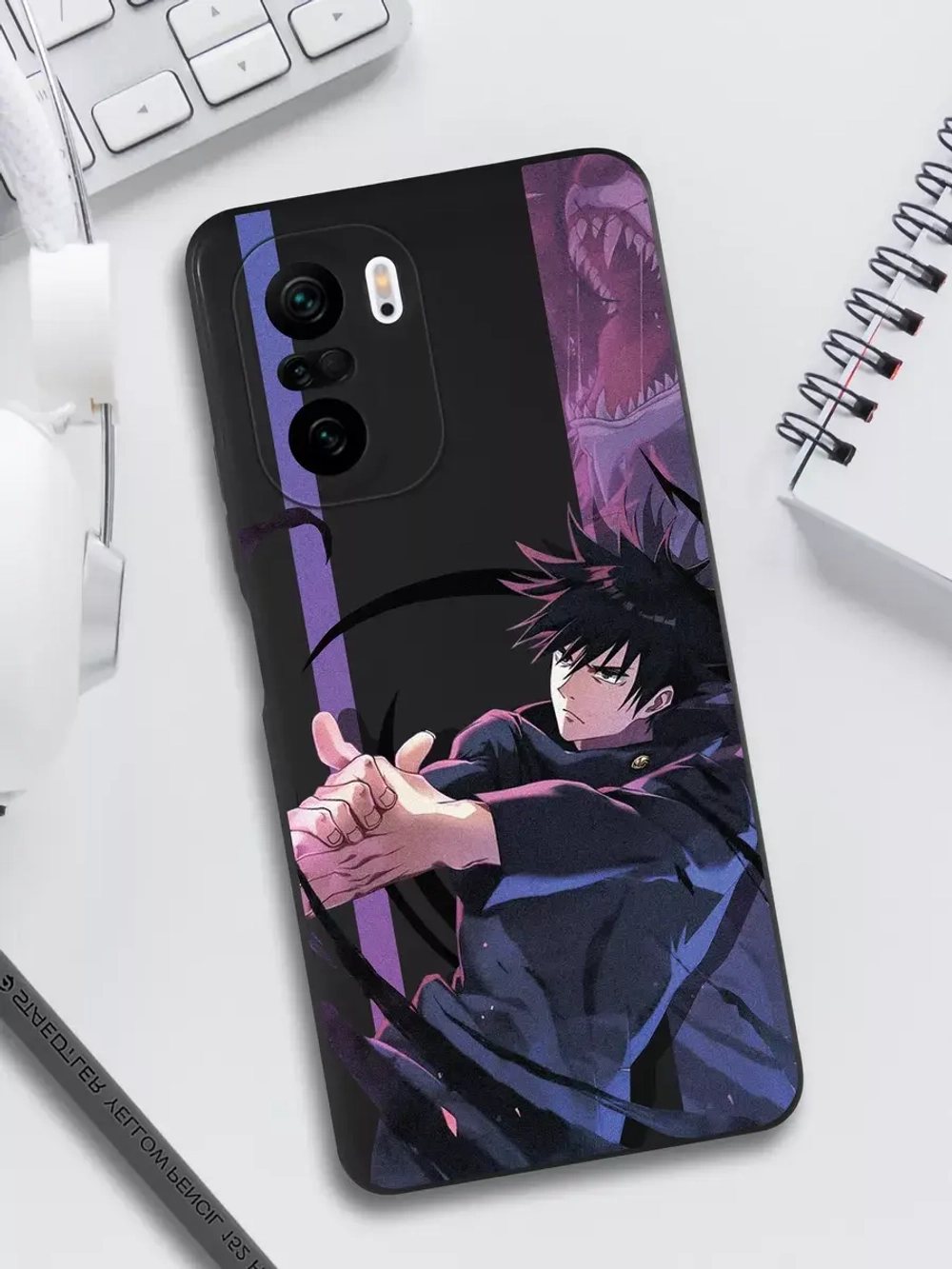 Чехол на Xiaomi Poco F3, С Принтом Рисунком Поко Ф3