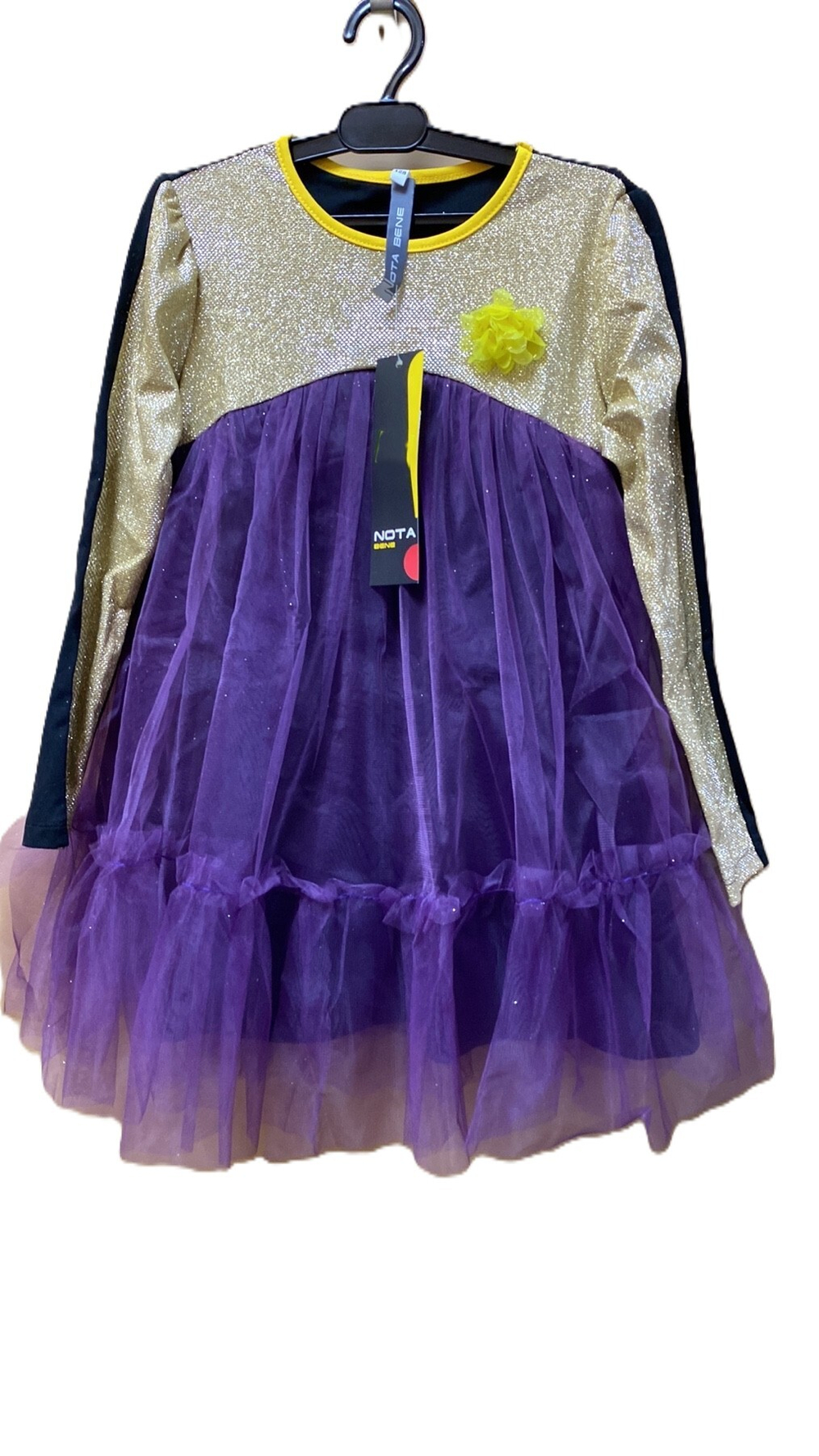 Платье праздничное яркое на рост 122-128см