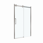 Душевая дверь шириной 121см BelBagno MARINO-2-BF-1-120-C-GM профиль оружейная сталь, стекло прозрачное