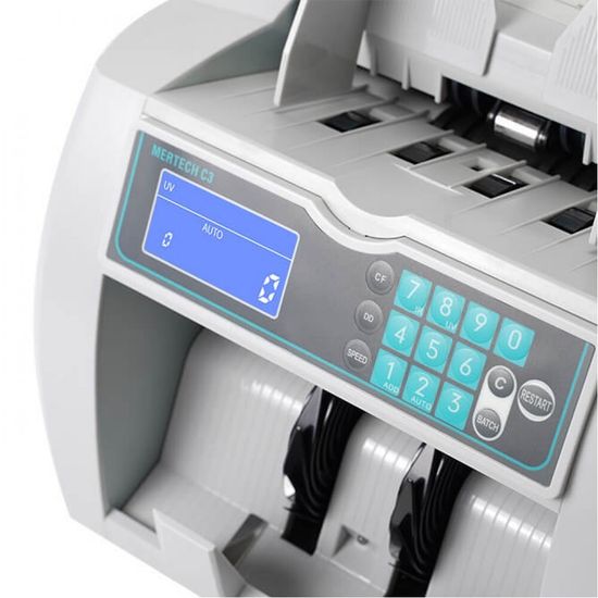 Мультивалютный счетчик банкнот MERTECH C-3 White