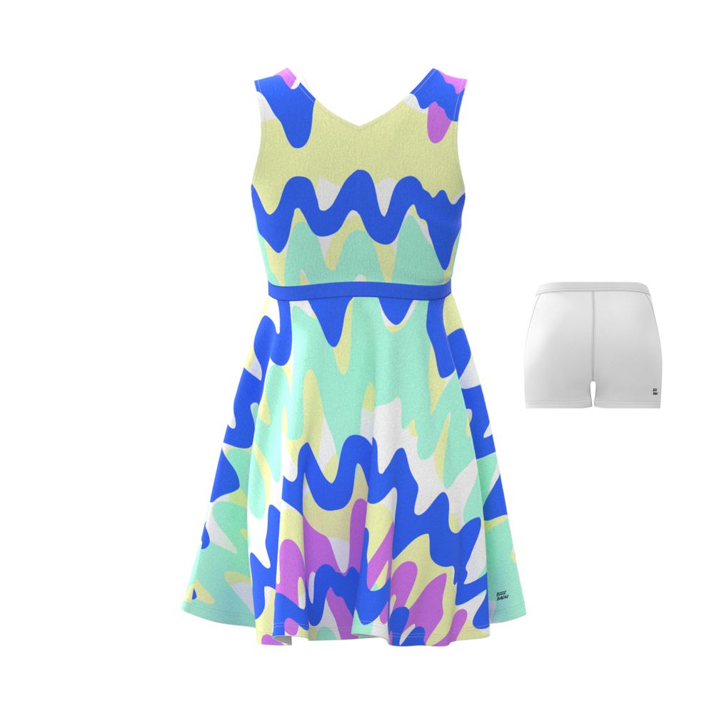 Платье женское Good Vibes (с шортиками)