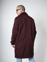 Тренч утепленный с меховым подкладом