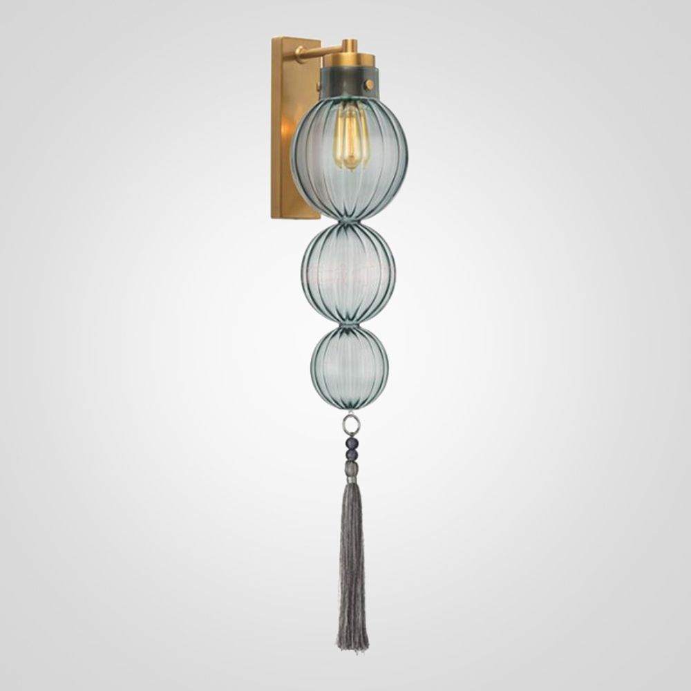Бра Heathfield Lighting - Medina Wall Brass/Blue By Imperiumloft