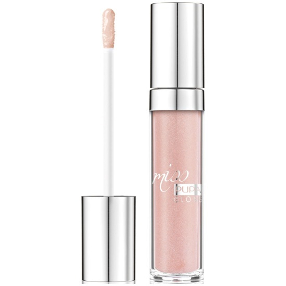 Pupa Блеск для губ Miss Pupa Gloss, тон №102, Натуральный металлический, 5 мл