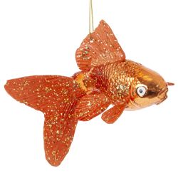 GAEM Украшение новогоднее "Золотая рыбка", L14 W7 H8 см