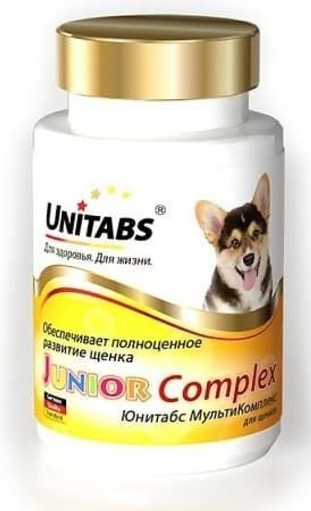 Унитабс JuniorComplex с В9  для щенков уп-100  U207