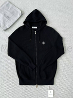 Мужской черный спортивный костюм Brunello Cucinelli