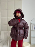 Пуховик Prime шоколадный