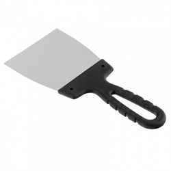 Шпательная лопатка из нержавеющей стали, 100 мм, пластмассовая ручка Sparta