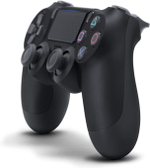 Беспроводной геймпад DualShock 4 ver. 2 Jet Black (красный) для PlayStation 4