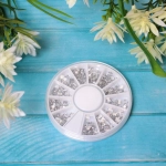 Украшение для нейл-арта «VivA Manicur- Декор», фигурные украшения, цвет хамелион, в пакете, 7*7 см