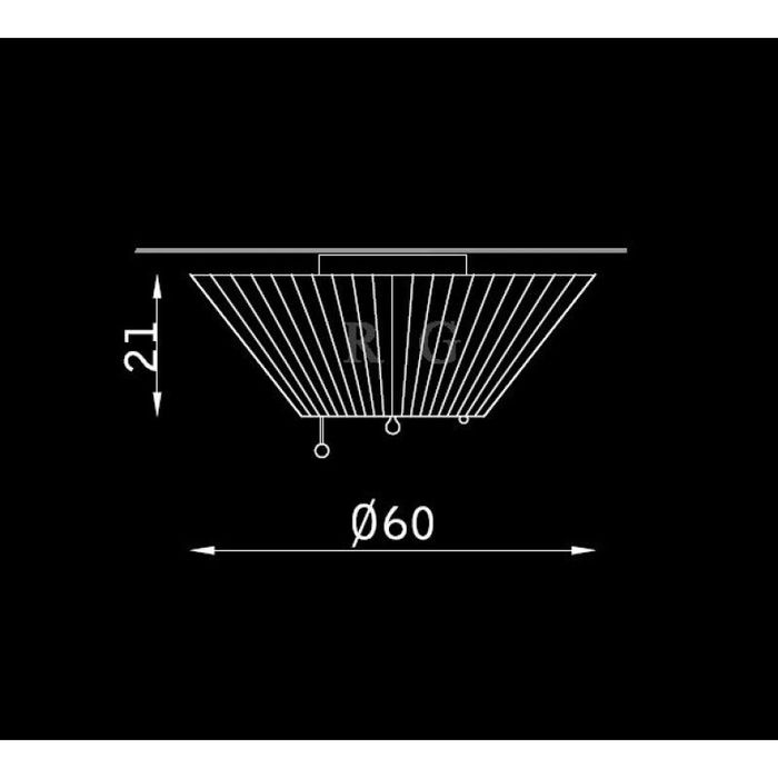 Настенно-потолочный светильник Zonca Belle de jour 32042