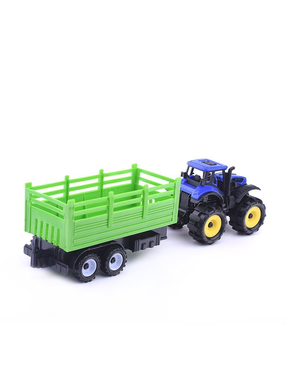 Игрушка Трактор Фермерский с тележкой (9870-1)