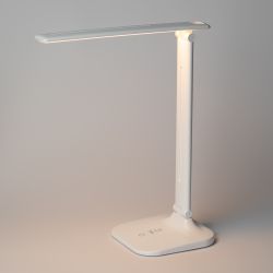 Настольный светильник ЭРА NLED-510-8W-W светодиодный аккумуляторный белый | Светодиодные настольные лампы