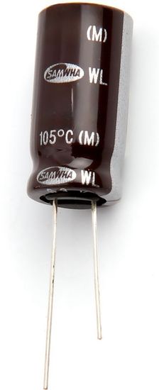Конденсатор компьют. электролитический 1000мкФ 25в 105°С WL / 12,5х20 / Samwha