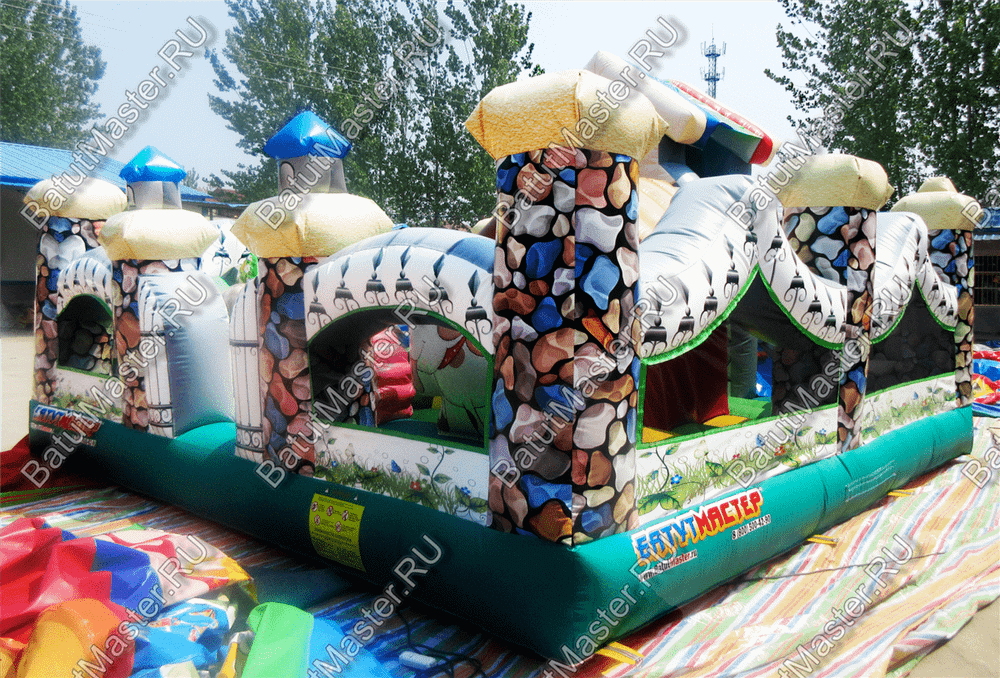 Коммерческий надувной батут "Терем" 6*6*4 м