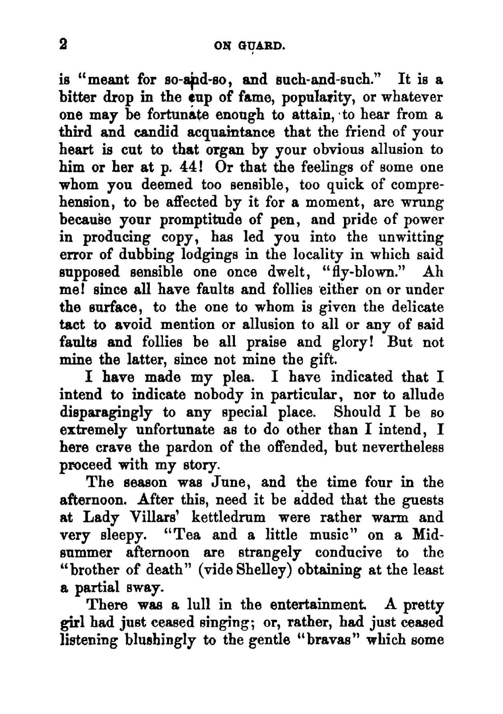 On Guard: A Novel. Volume 1 | Annie Thomas