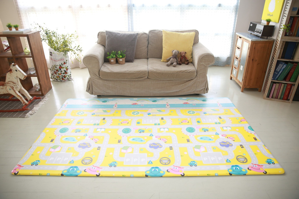 Игровой двусторонний коврик FunnyLon Wroong Yellow