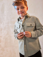 Рубашка для мальчика Next K83-520, Серый