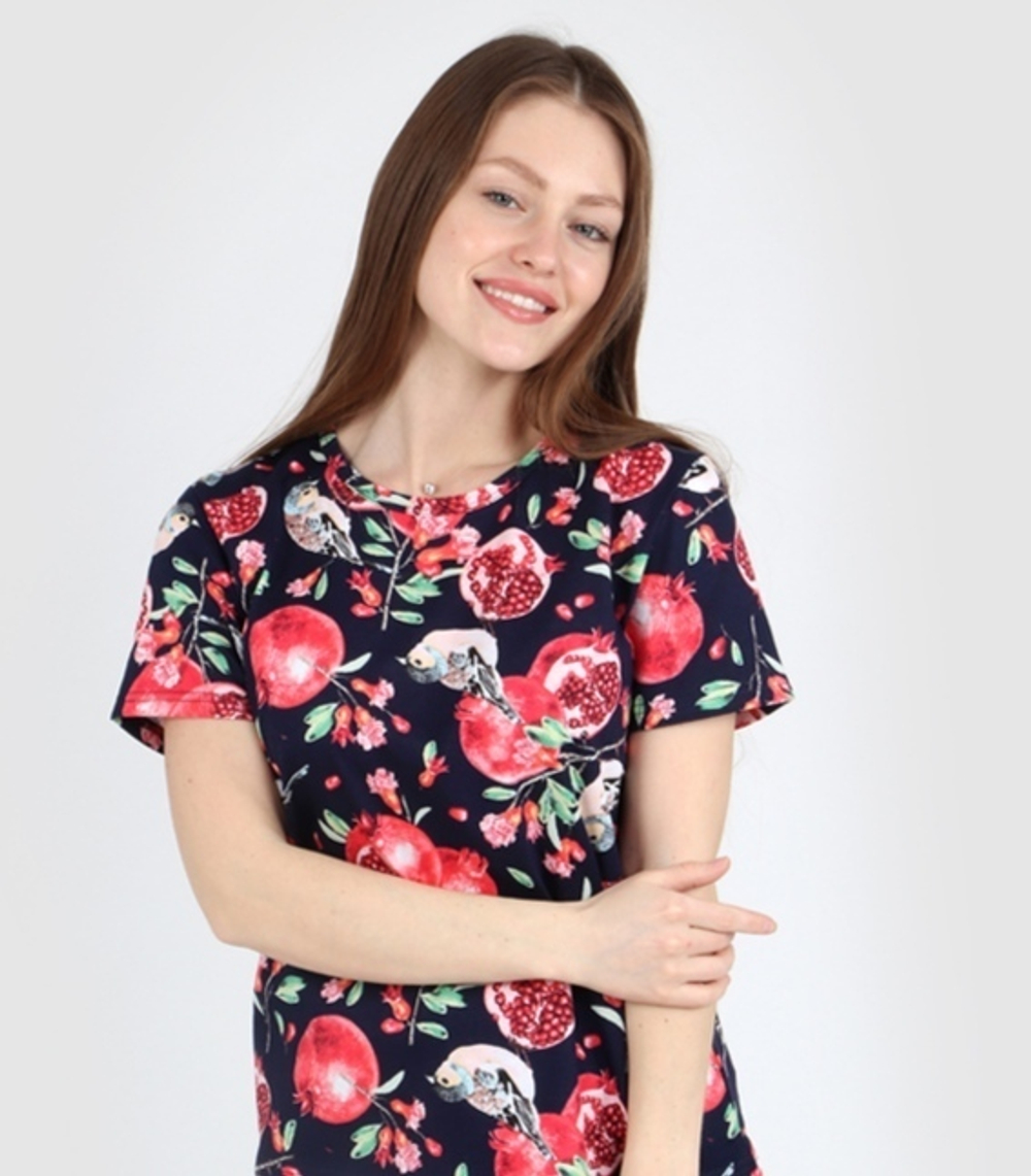 Пижама женская шорты+футболка ФШ0010