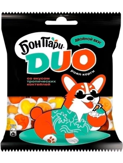 Мармелад Бон Пари Duo ассорти вкусов 100 г * 4 шт