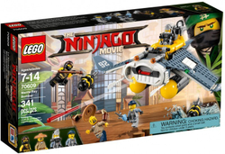 LEGO Ninjago Movie: Бомбардировщик Морской дьявол 70609 — Manta Ray Bomber — Лего Ниндзяго Муви