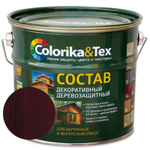 СОСТАВ ДЕРЕВОЗАЩИТ. COLORIKA&TEX ДЕКОРАТ МАКАССАР WS13 2,7Л