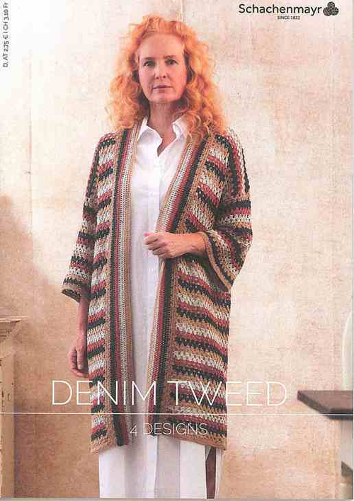 Буклет Schachenmayr "5 Designs Denim Tweed"