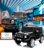 Электромобиль детский "Mercedes-Benz G500" 6V, чёрный