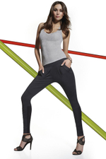 Легинсы на широком пояске Alize с карманами (Размер: S) (Цвет: черный)