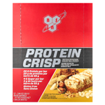 BSN, Protein Crisp, кранч с арахисовой пастой, 12 батончиков, 56 г (1,97 унции) каждый