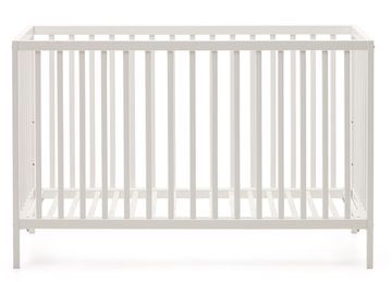 Shantal La Forma Детская кроватка из массива бука с белой отделкой 60 x 120 см